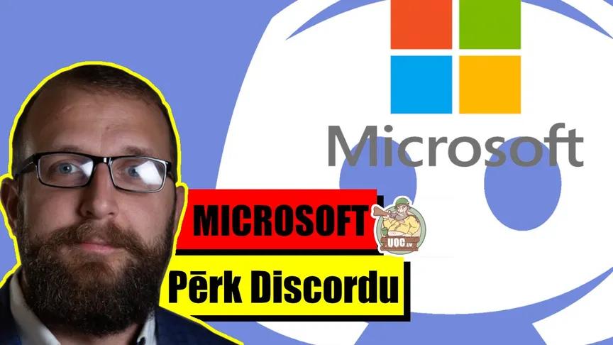 Microsoft pērk Discord'u  - Spēļu Ziņas